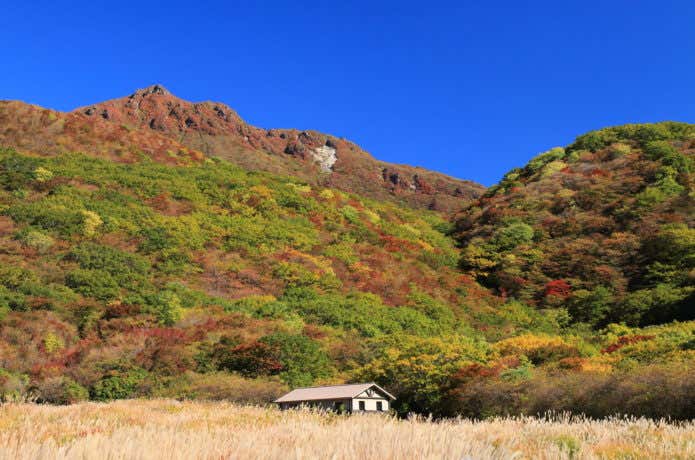 紅葉期の大船山