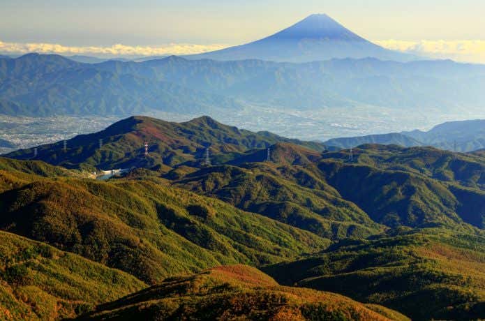 金峰山 富士山