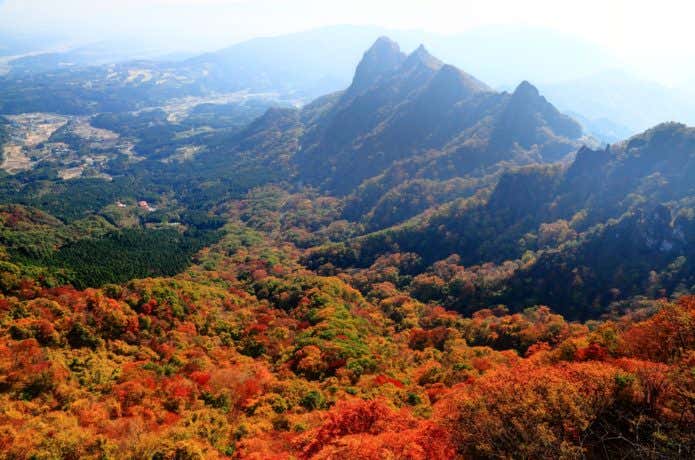 紅葉 金鶏山
