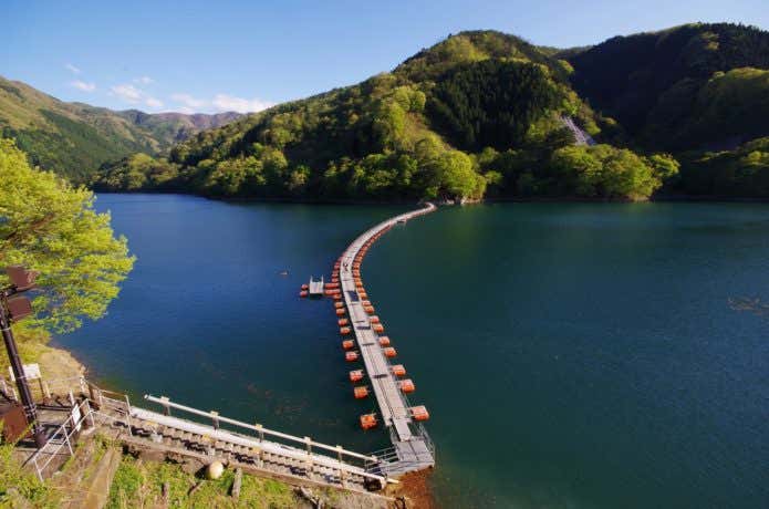 奥多摩湖　橋