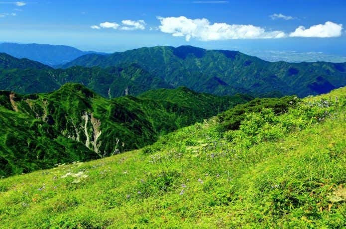 二王子岳　登山