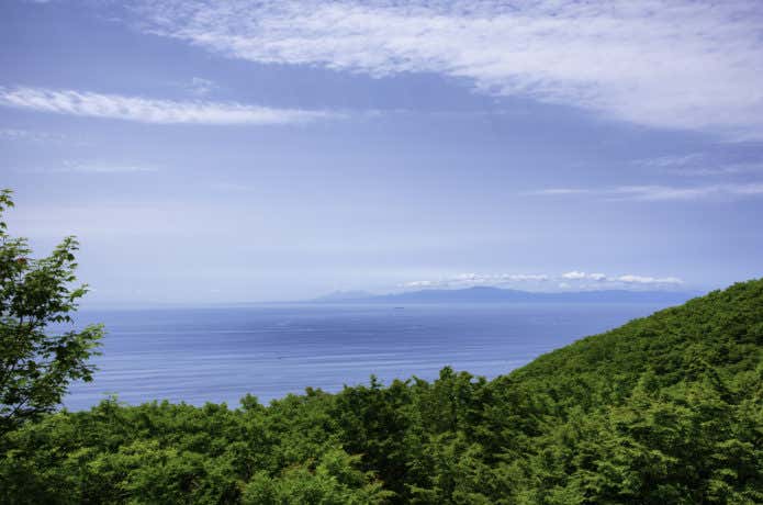 恵山山頂からの素晴らしい眺め