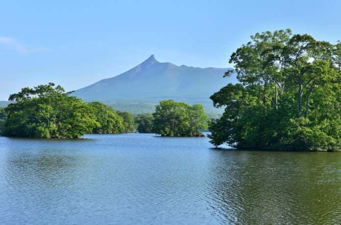 北海道駒ヶ岳　遠景