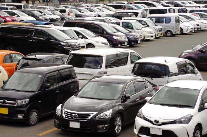 満車の駐車場