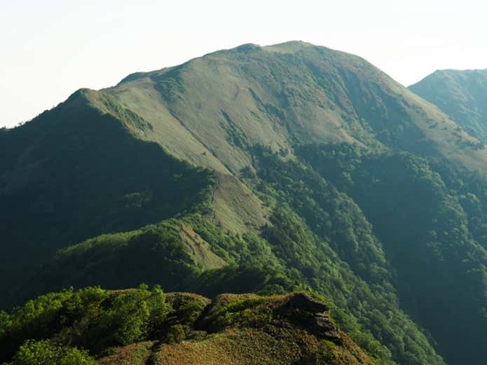 笹ヶ峰 稜線