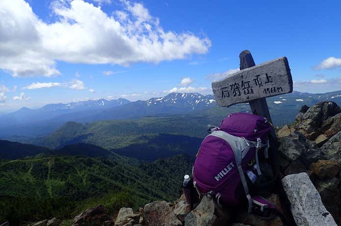 石狩岳山頂