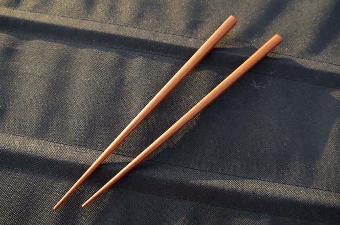 鉄木素材の箸