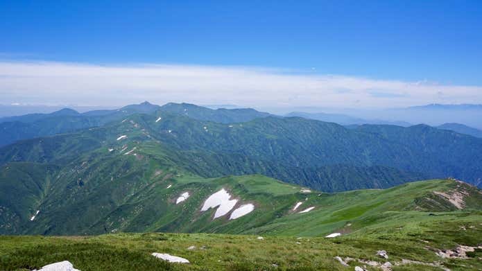 以東岳山頂からの眺め