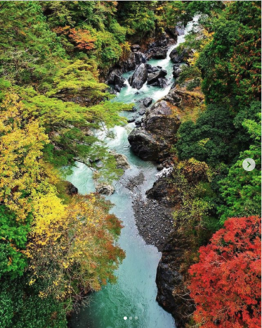 鳩ノ巣渓谷 渓流