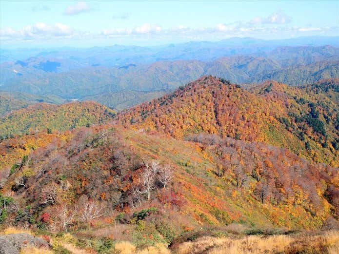 会津朝日岳の紅葉