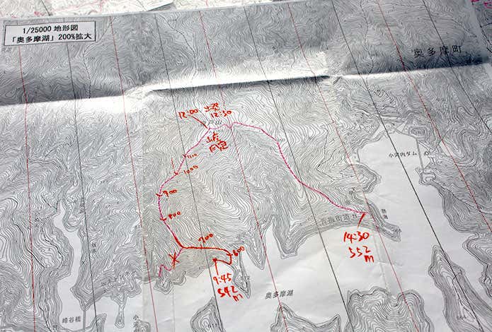 登山　地図