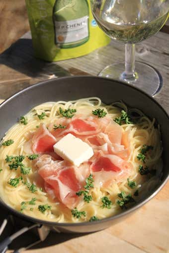 パスタ完成