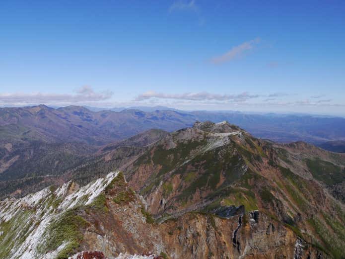 ニペソツ山 山頂より