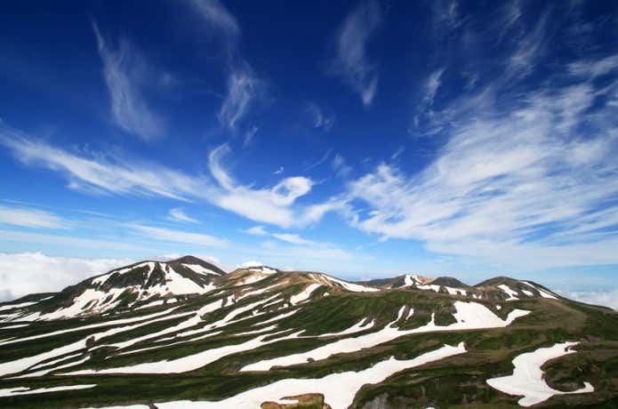 白雲岳山頂からの眺望画像