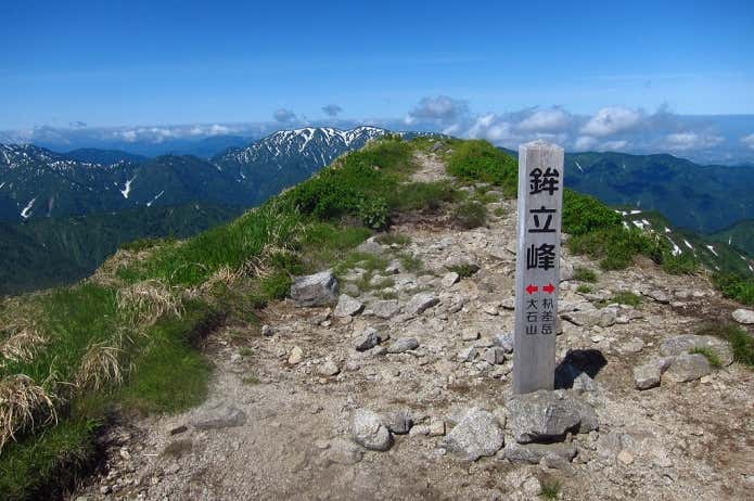 朳差岳 鉾立峰