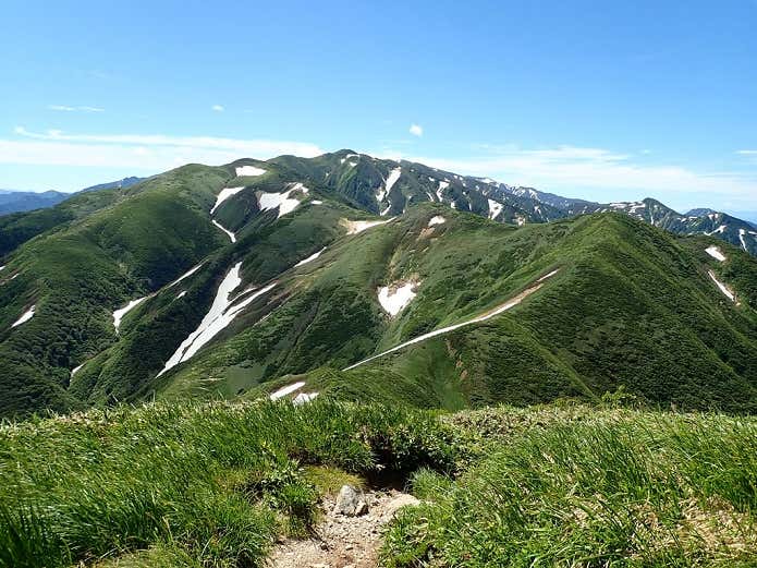 朳差岳 鉾立峰からの眺め