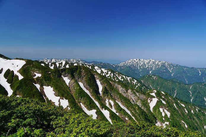 朳差岳 前杁差岳山頂