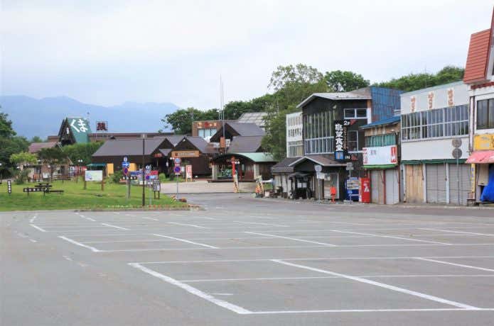有珠山ロープウェイ　駐車場