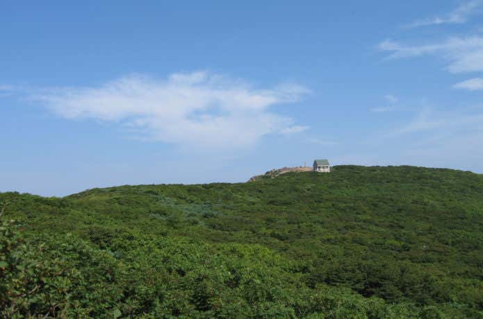 船形山山頂