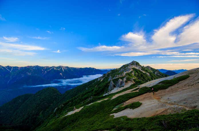 【長野県 燕岳】 早朝の燕岳