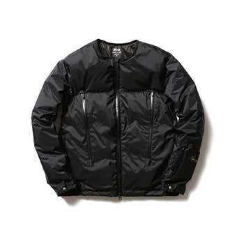 Manual Alphabet × NANGA × BEAMS LIGHTS / 別注 ノーカラー止水ジップライトダウン