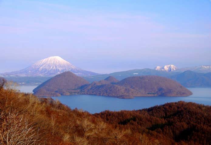 有珠山　景色