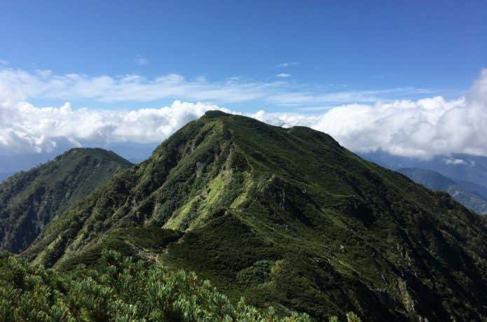 K2からの霞沢岳