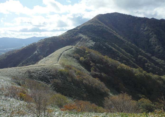 蒜山 登山 稜線