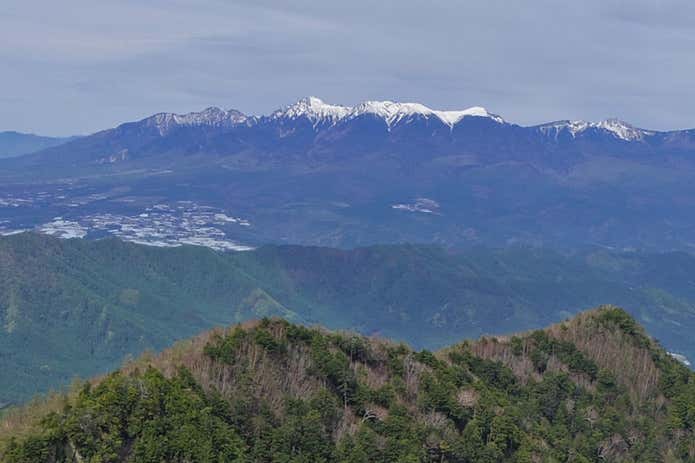 御座山からの八ヶ岳