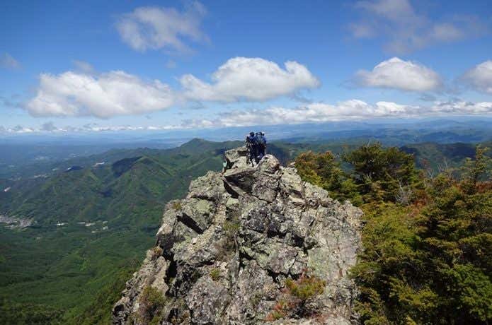 御座山山頂