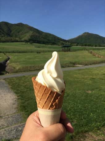 蒜山 登山 ソフトクリーム