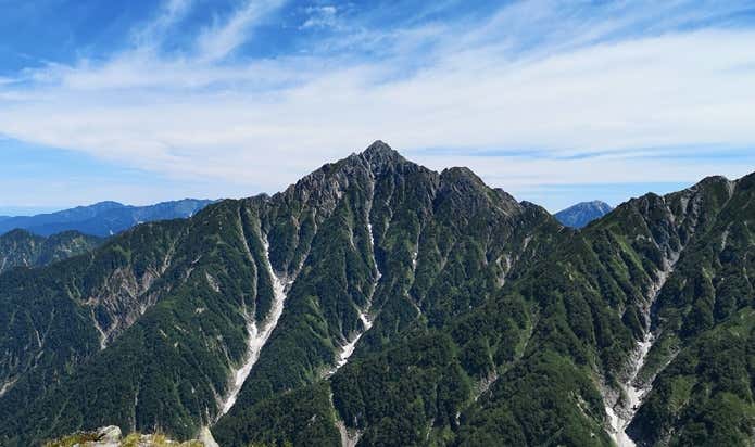 奥大日岳から望む剱岳