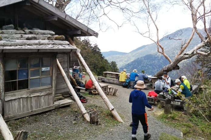 徳本峠小屋