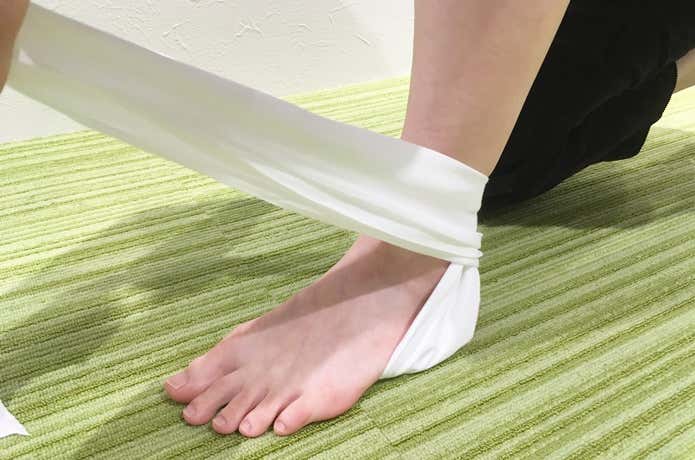 三角巾の巻き方