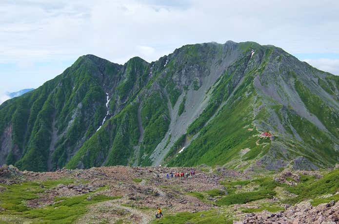 農鳥岳