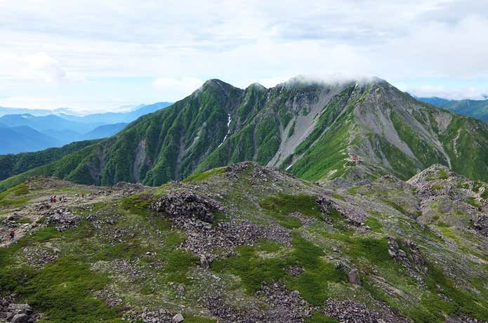 塩見岳 農鳥岳 縦走