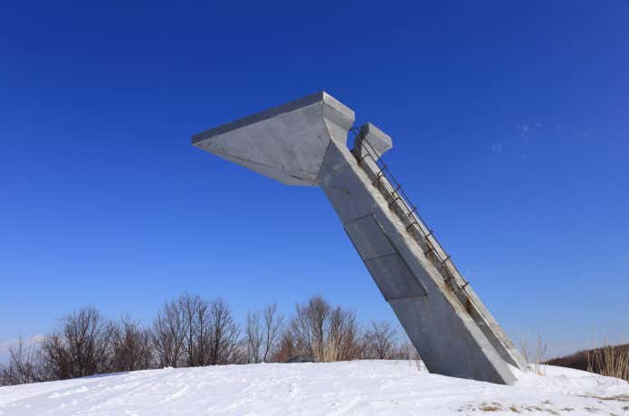 手稲山　聖火台