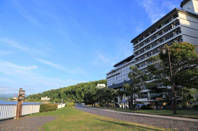 洞爺湖温泉街