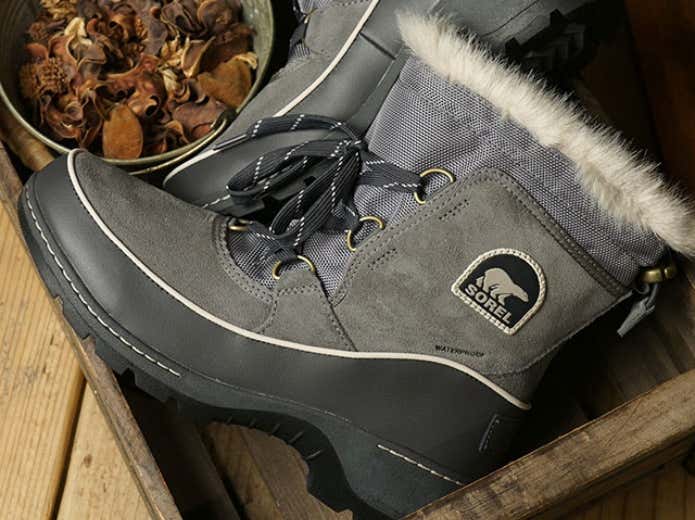 SOREL ソレル カリブー ウール フルグレインレザー 27㌢ 綺麗-