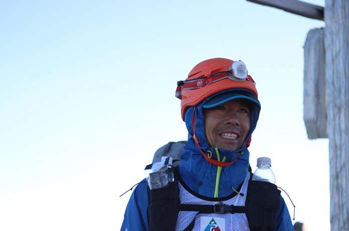 レース中の望月将吾氏
