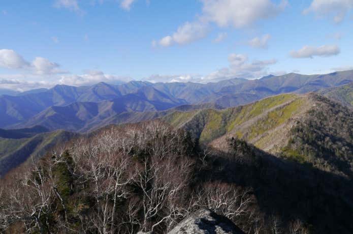 剣山からの眺望