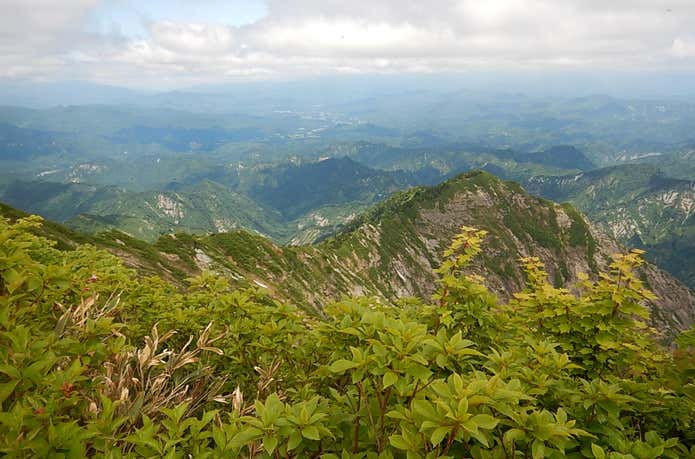 山頂からの展望