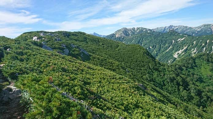 烏帽子岳　登山