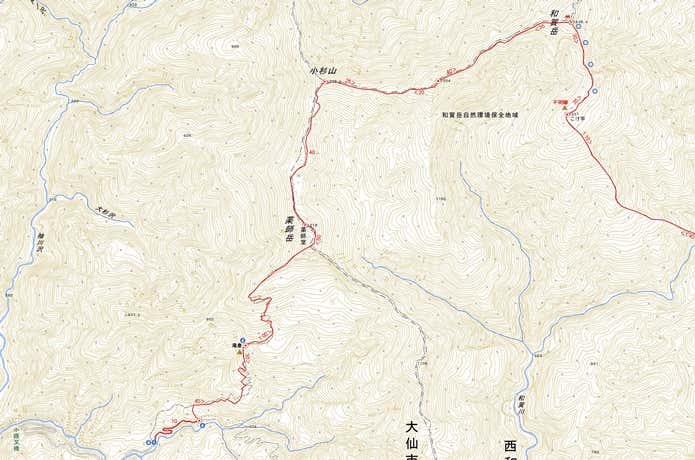 登山地図