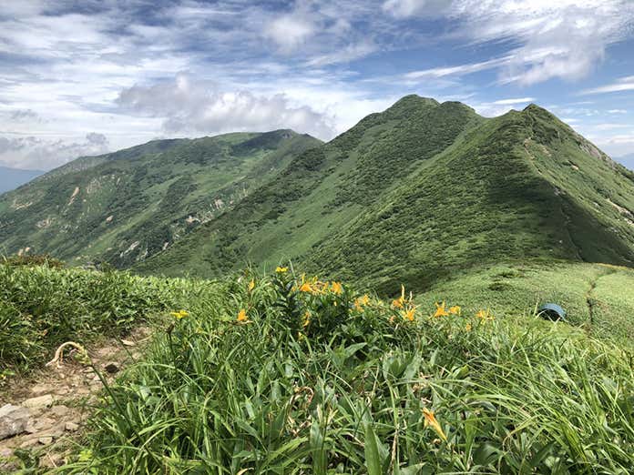 ヤマレコ furuhiro 登山道からの朝日岳