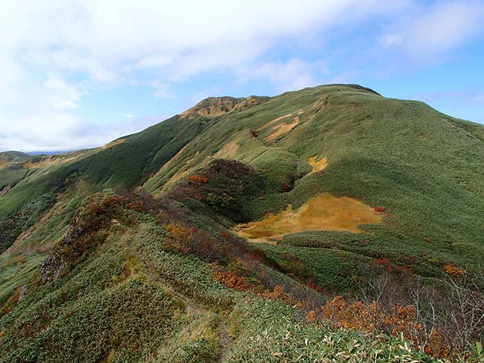 ヤマレコ yamabo 冬路の頭~七ッ小屋山の登山道
