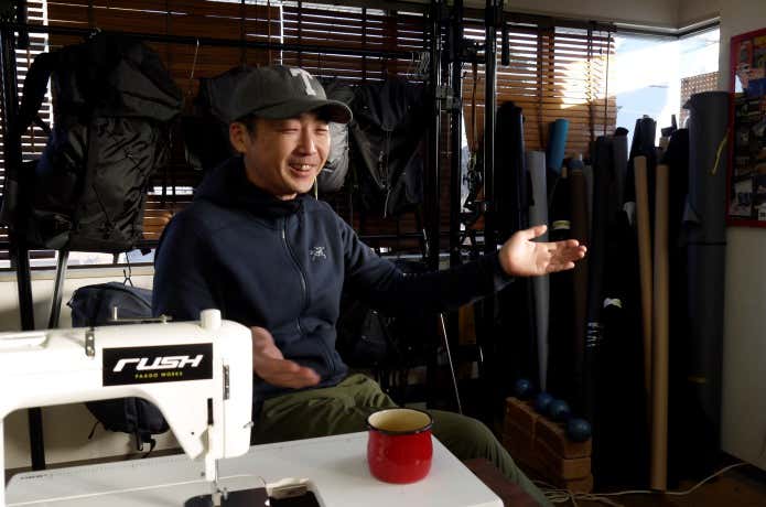 優しい表情で語る斉藤さん