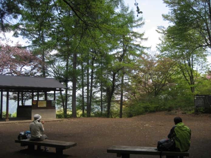 浅間嶺の休憩所