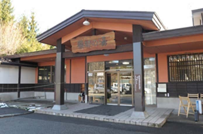 大町温泉郷の外観