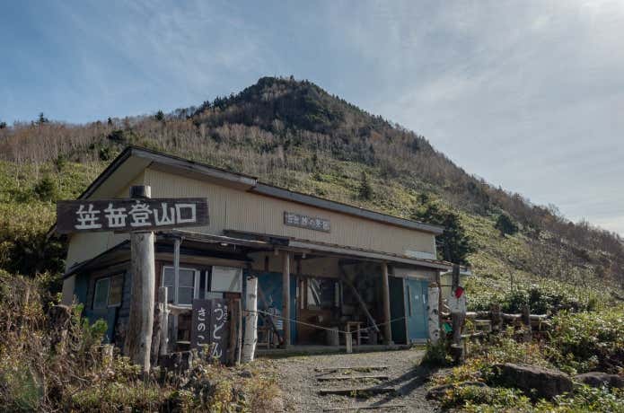 笠ヶ岳の登山口